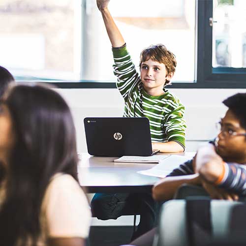 Shaping classrooms of the future with HP