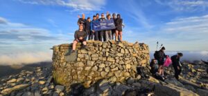 Team Academia take on Scafell Pike