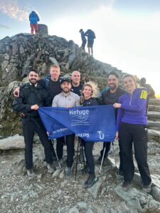 Team Academia take on Snowdon